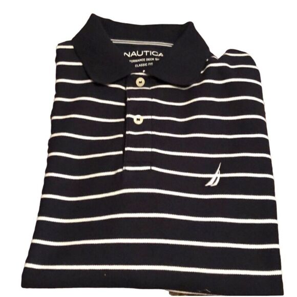 Nautical size small SS collared shirt like new - Picture 1 of 4